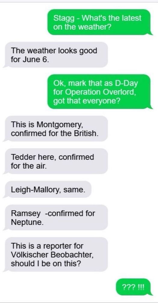 D-day group chat