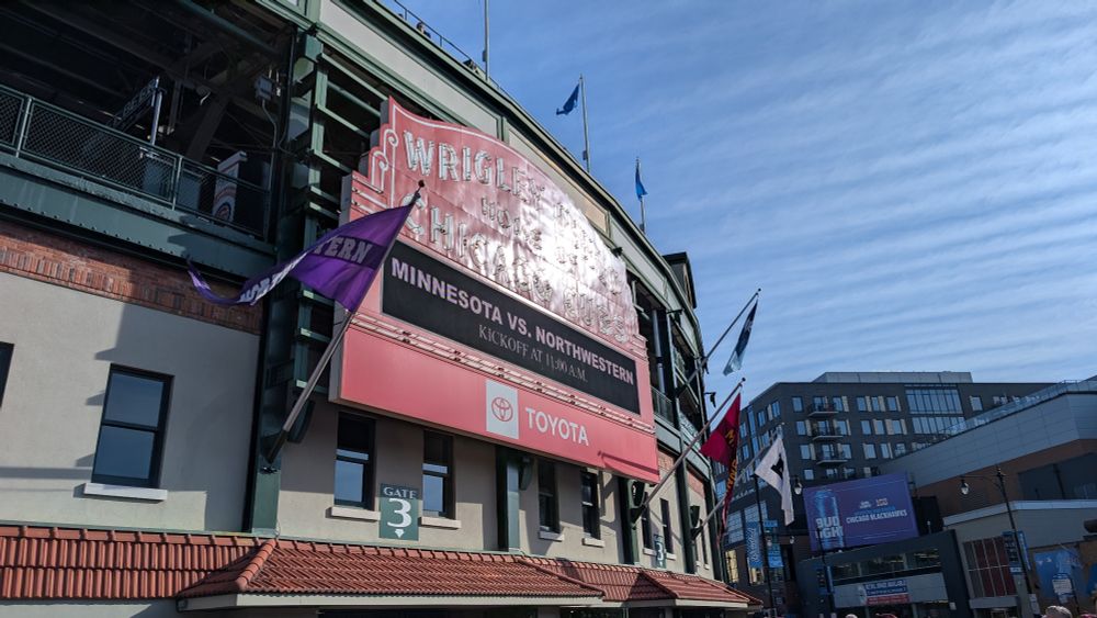 The Wrigley Field Marquee