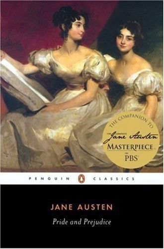 A penguin classics cover of Jane Austen's "Pride & prejudice"
