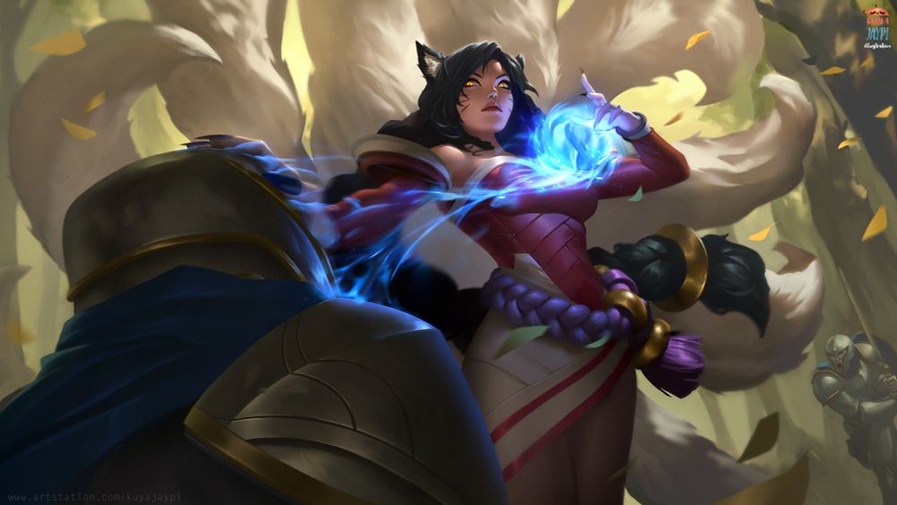 Fan Art of Ahri from League of Legends
