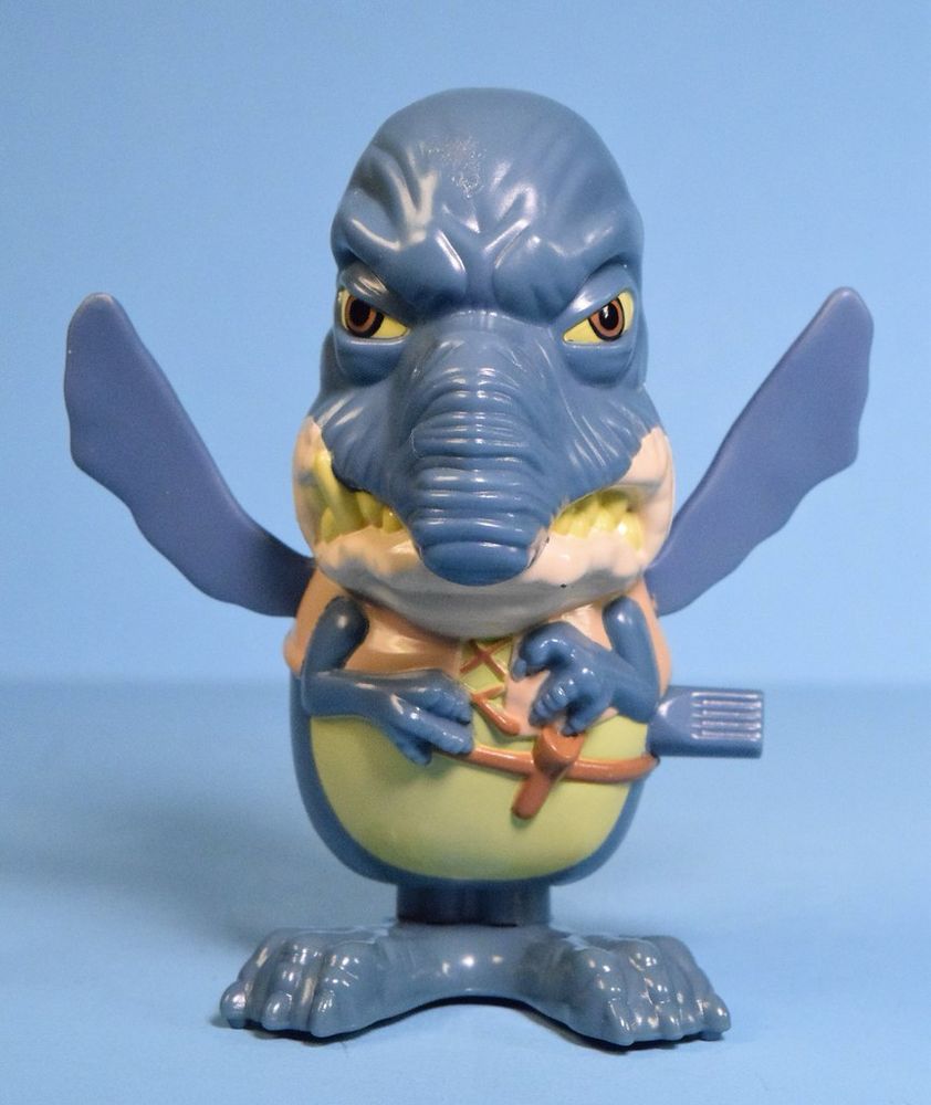 The 2005 Burger King Star Wars Episode 3 tie-in wind-up toy depicting Watto, a toydarian slave trader.