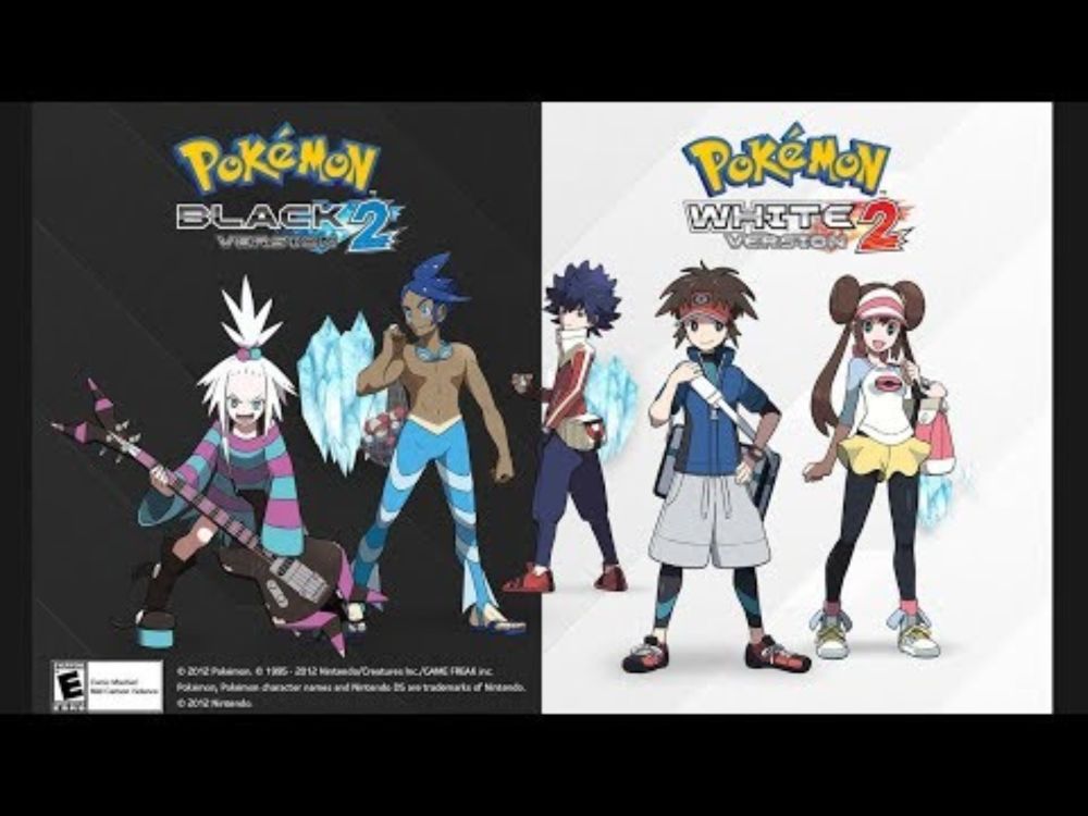 Pokemon BW2: Roxie's Virbank Gym Theme Int'l Version vs. Japanese version