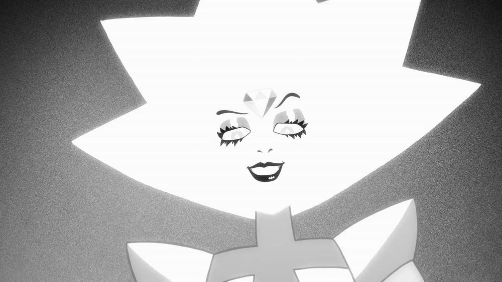 Image of white diamond from Steven universe 