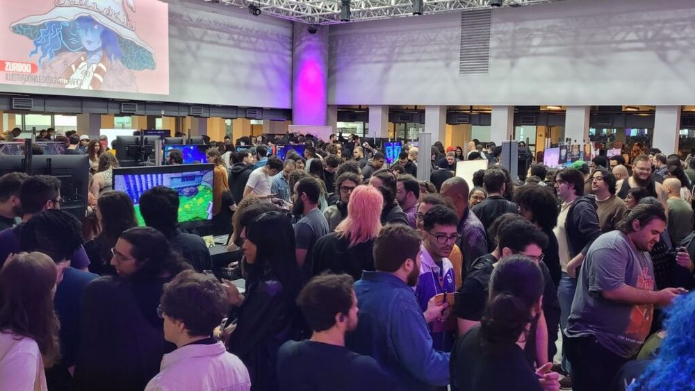 Festival Jogatório 2024, com centenas de visitantes.