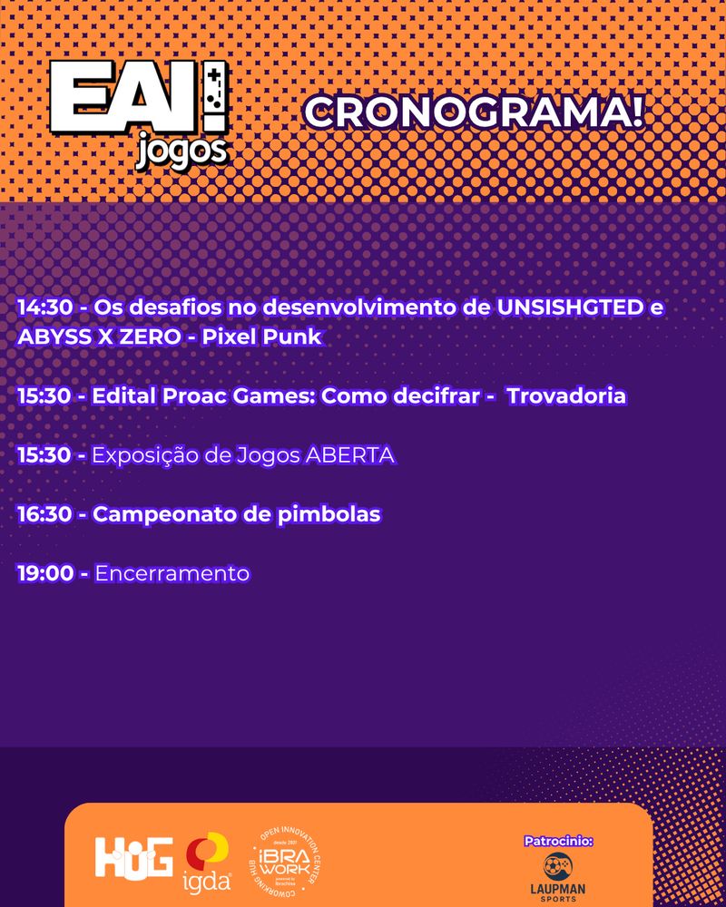 Studio Pixel Punk no EAI Jogos