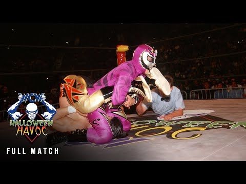 FULL MATCH: Eddie Guerrero vs. Rey Mysterio – Title vs. Mask Match: WCW Halloween Havoc 1997