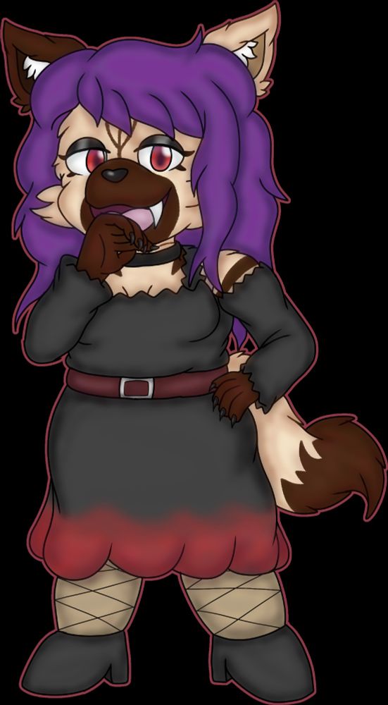 A drawing of Olivia made by Cinnachirp!