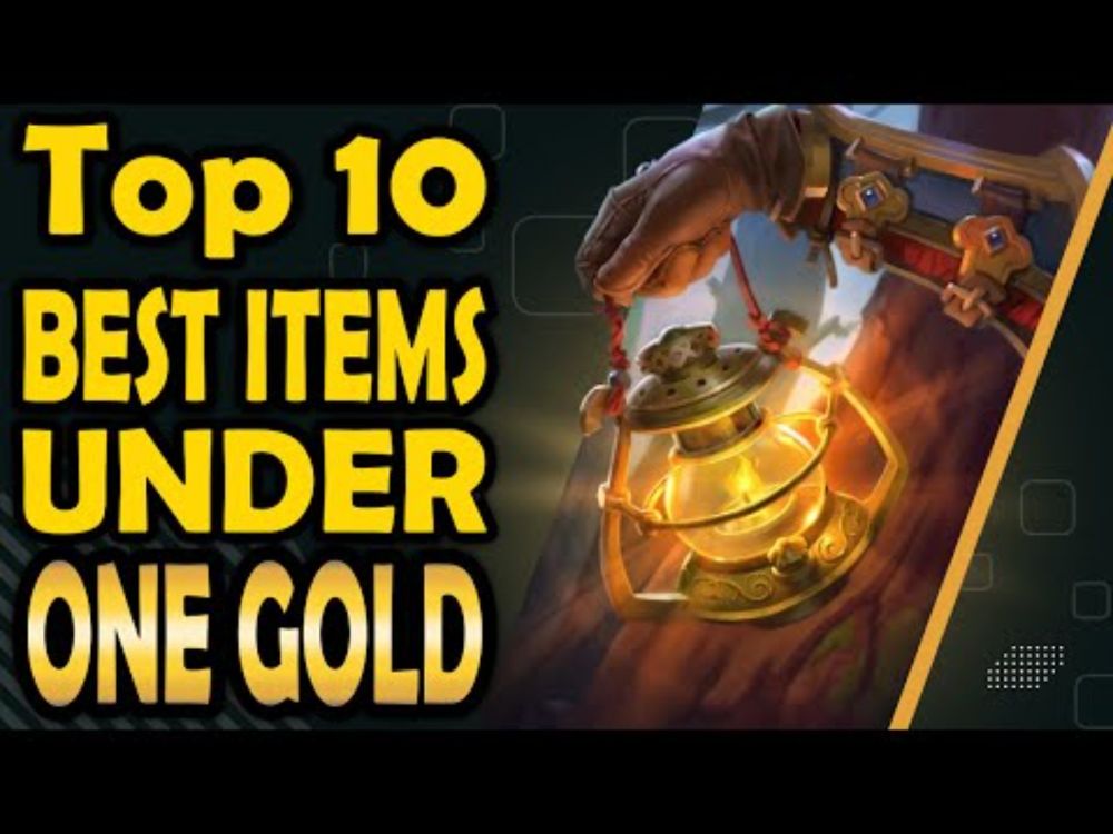 Top 10 Items Under 1 Gold