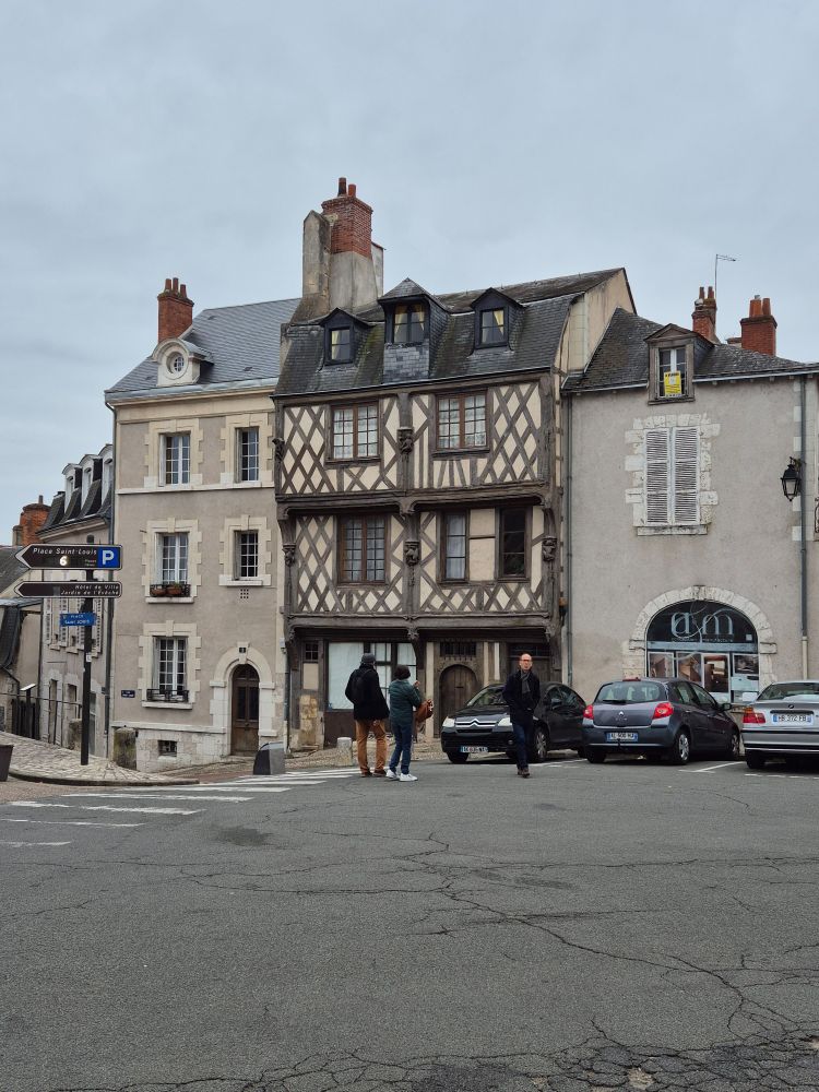 Maison à colombage de Blois datant du XVème siècle 