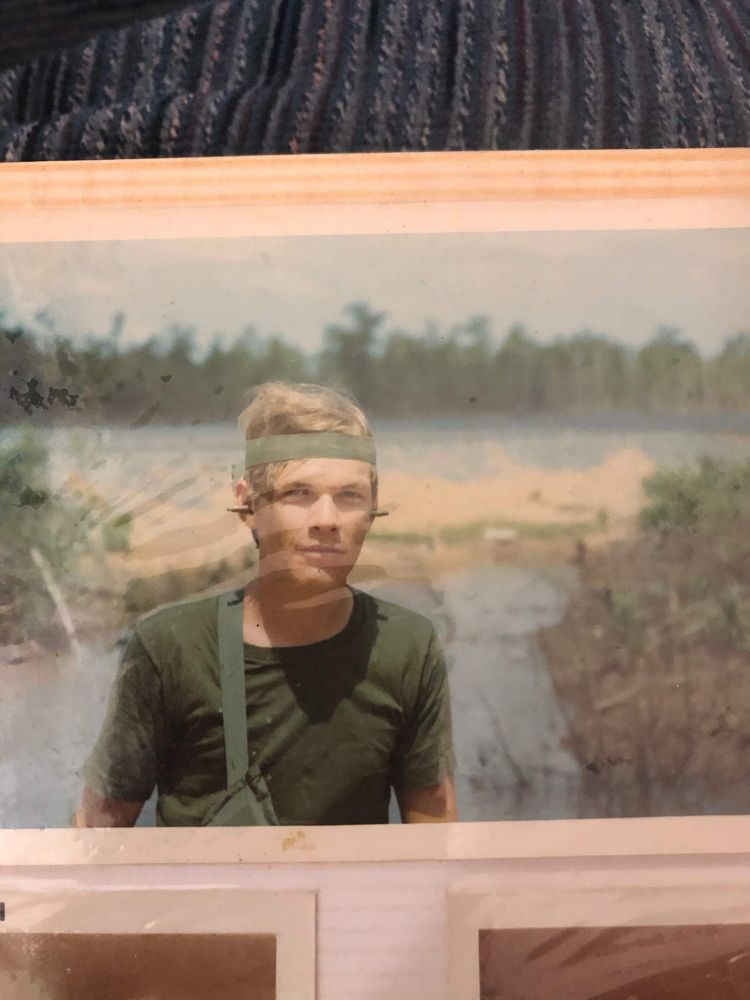 My late husband, South Vietnam 1971.