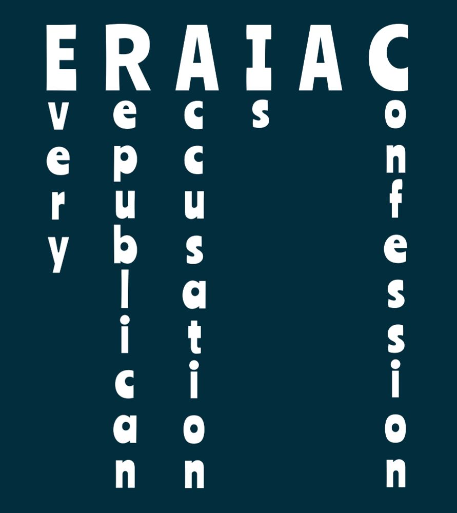 ERAIAC – Every Republican Accusation Is A Confession