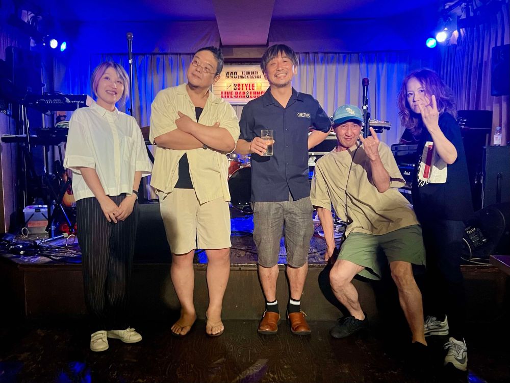 Buffalo Daughter support drummers + 2BD with Koji Ota