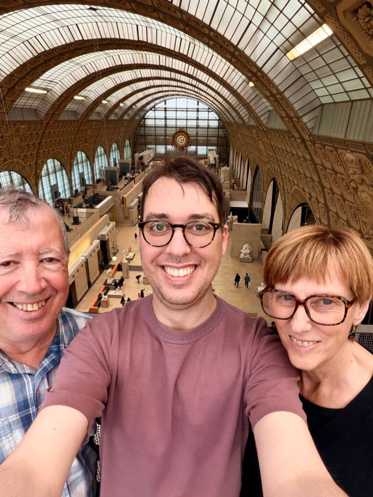Musée d’Orsay with my parents in 2025