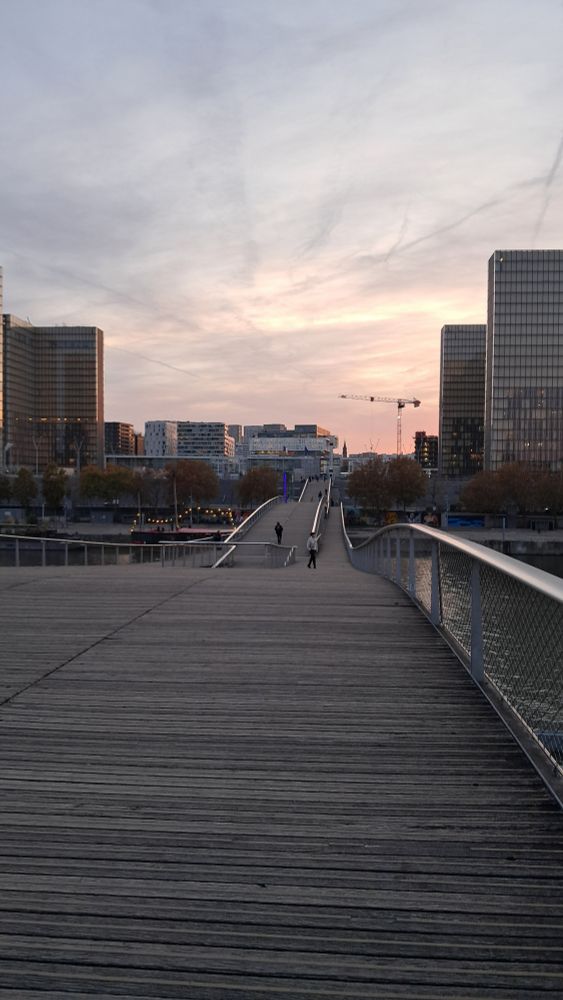 Views of the Seine from Bercy