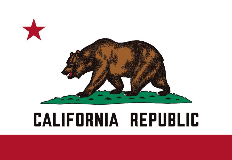 Image of the California state flag “California Republic”