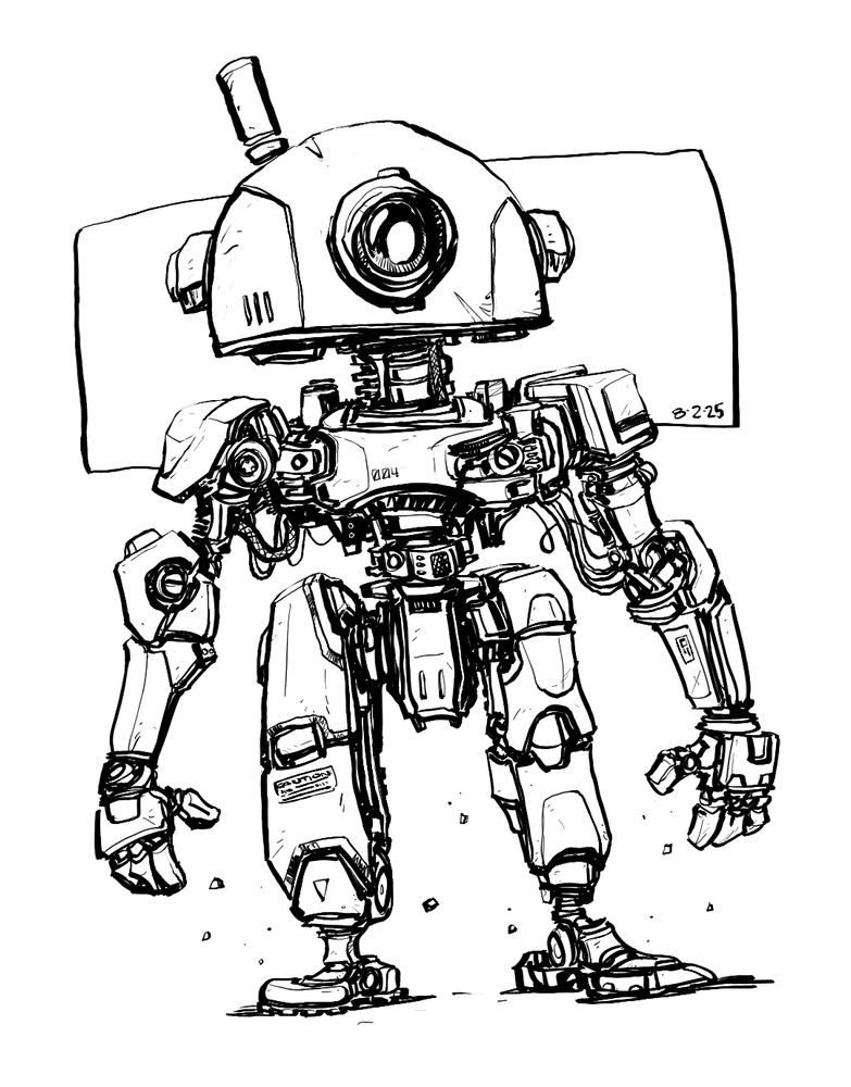 Robot sketch