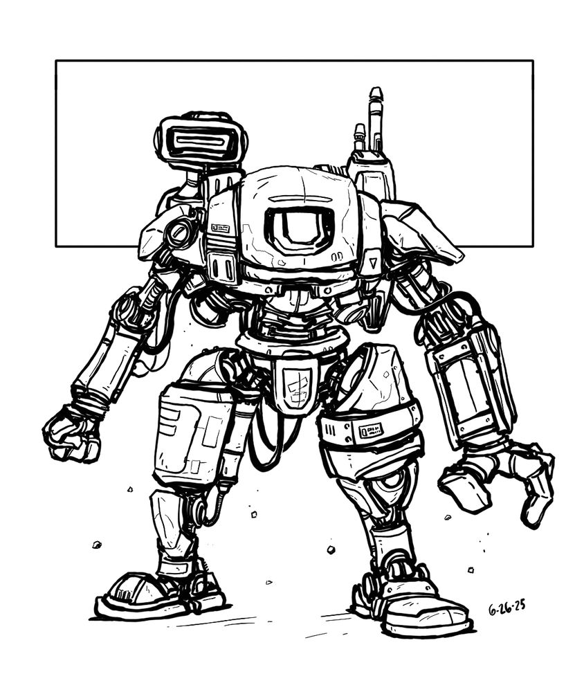 Robot illustration