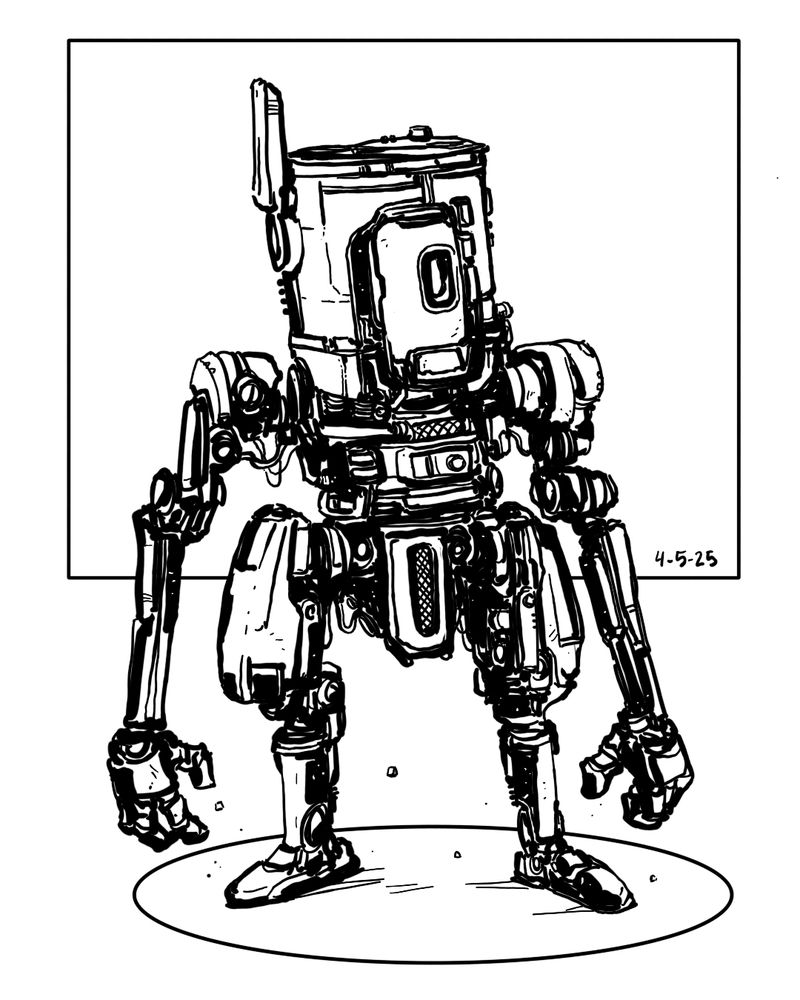 Robot illustration