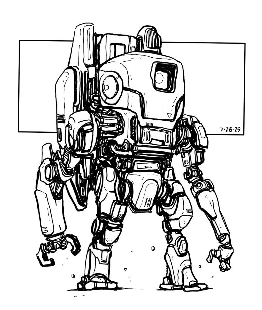 Robot illustration