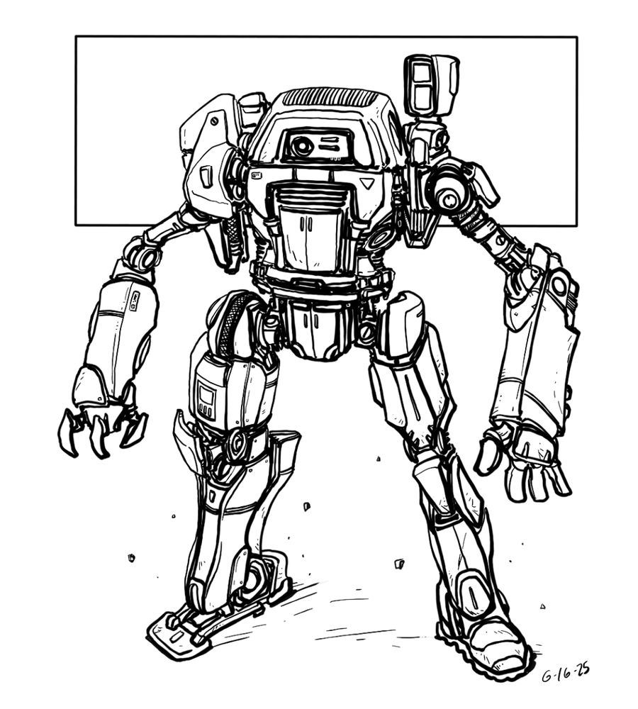 Robot doodle
