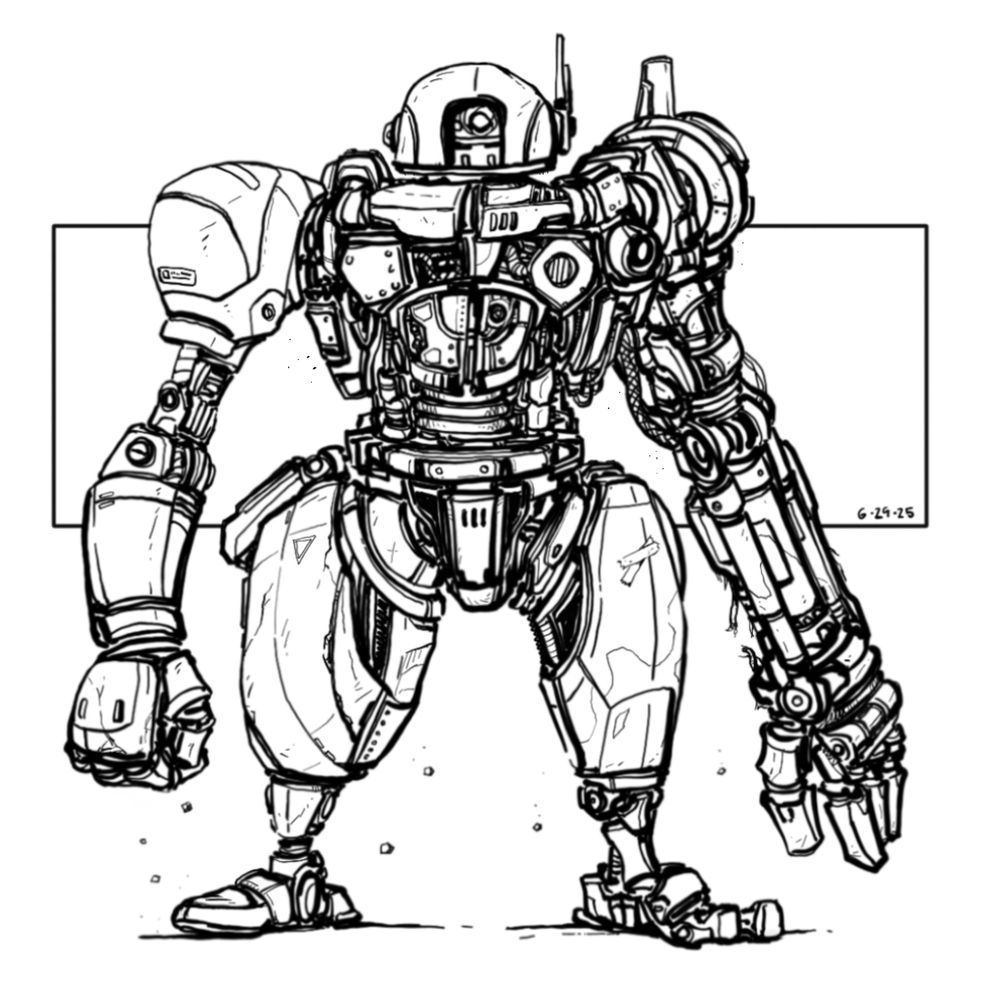 Robot sketch