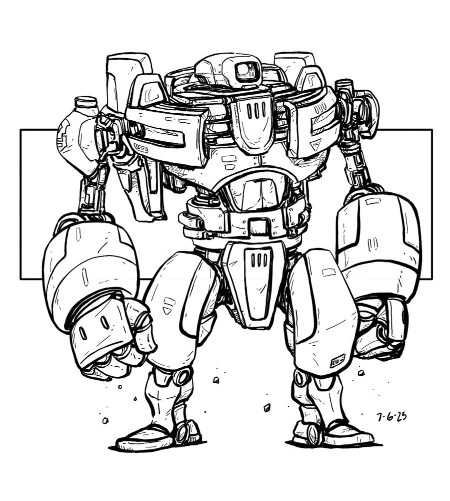 Mech illustration