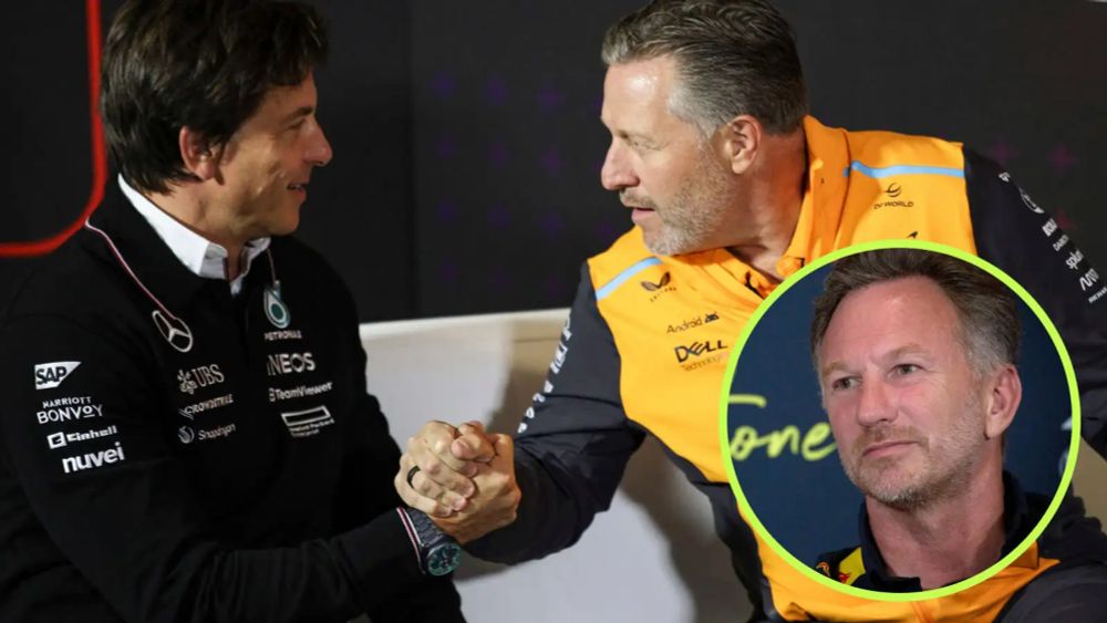 Toto Wolff and Zak Brown's suspected 'only goal' amid Max Verstappen rumours
