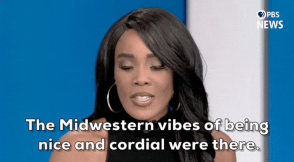 Vp Debate Midwestern GIF by PBS News - Find & Share on GIPHY