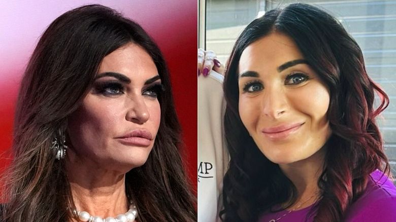 The faces of Kimberly Guilfoyle and Laura Loomer
