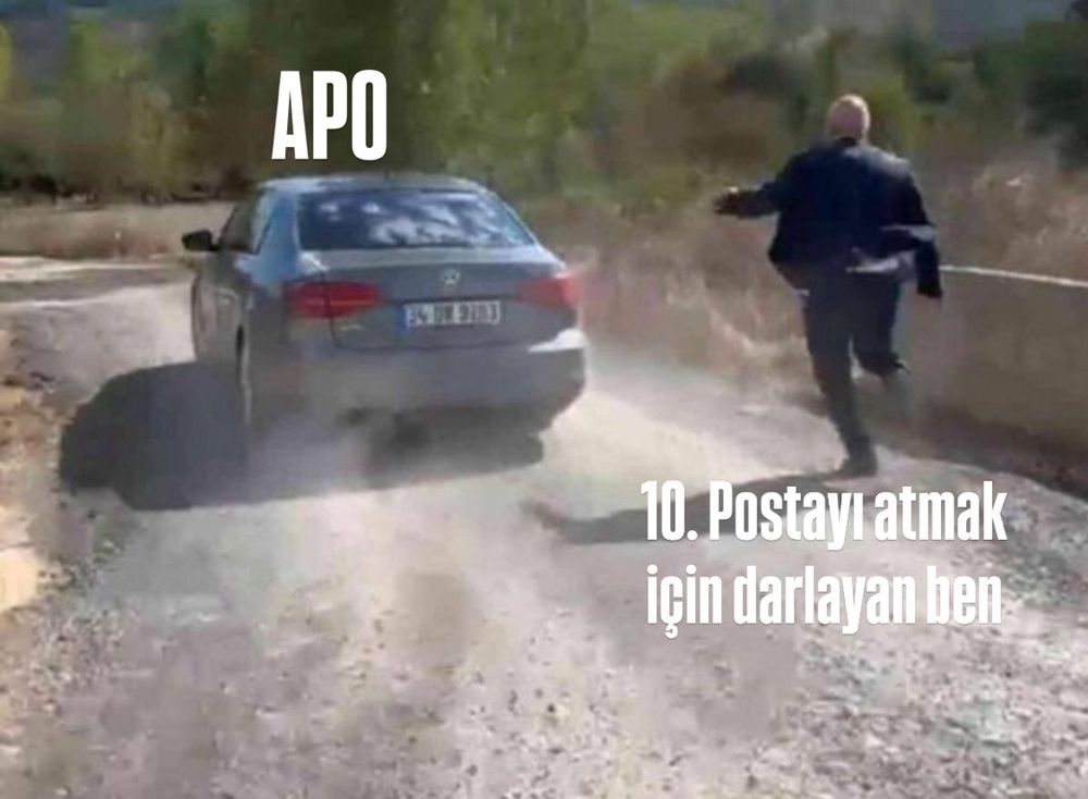 Kaçma apo 10 dan sonra 11 i atıcam