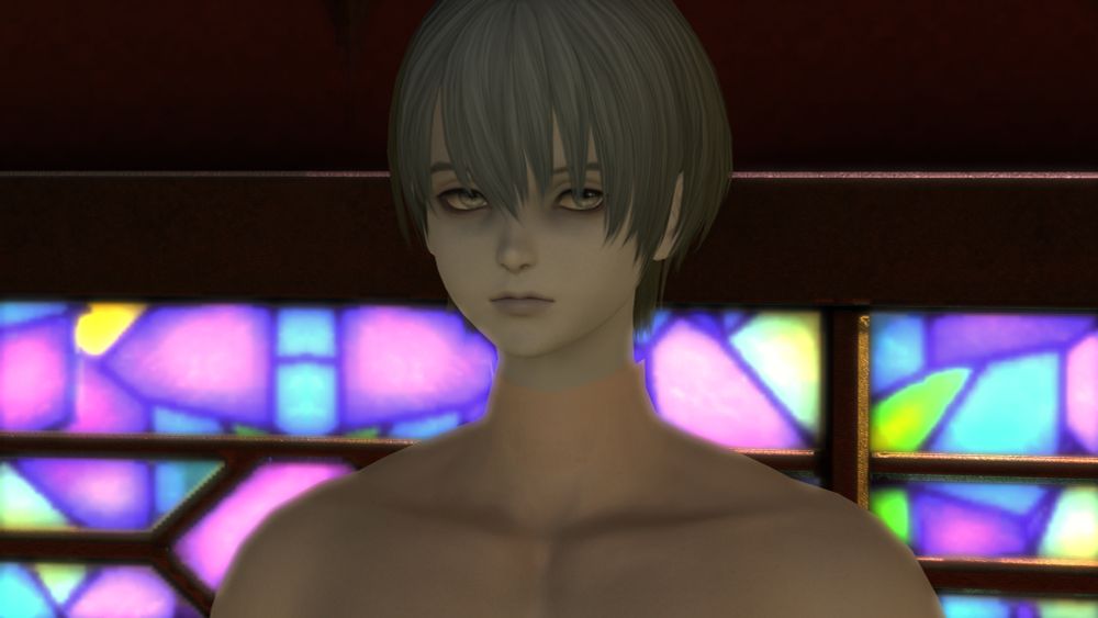 a gpose of cal/yx with the most DIABOLICAL neckseam