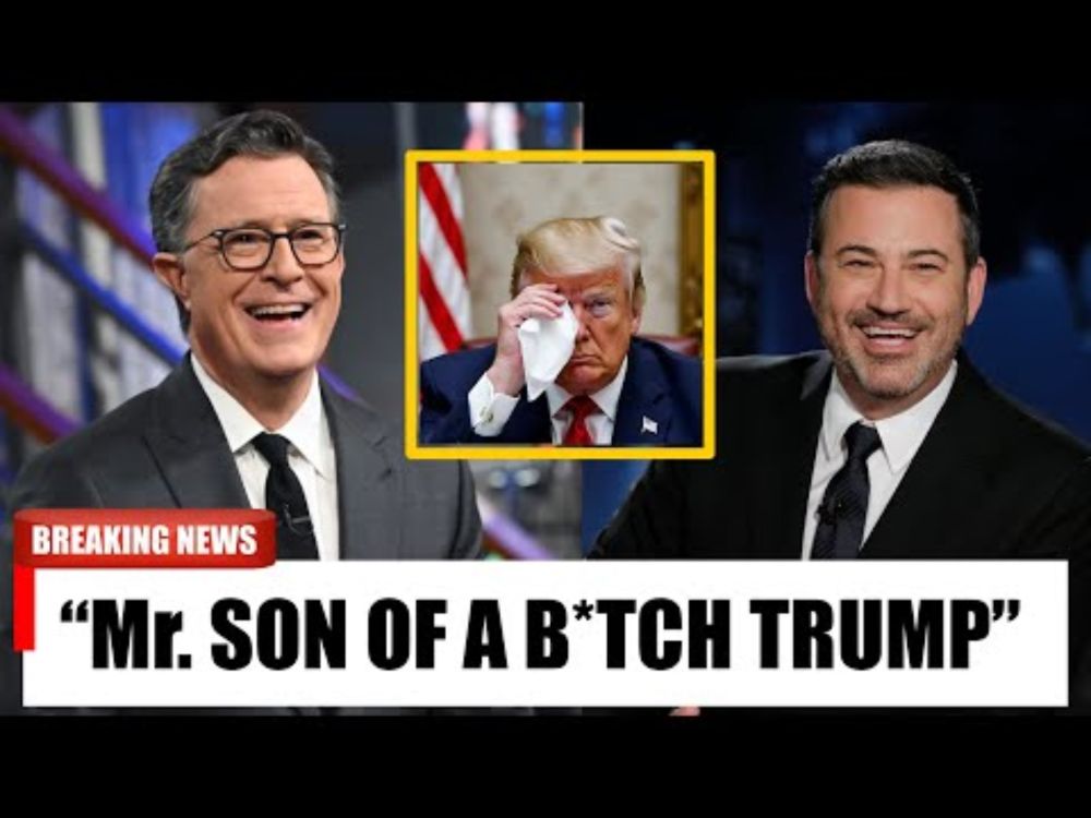 Jimmy Kimmel & Stephen Colbert Just DESTROYED And SHAMED Trump On LIVE TV