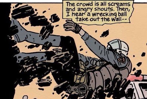 Through the wall, Greg.