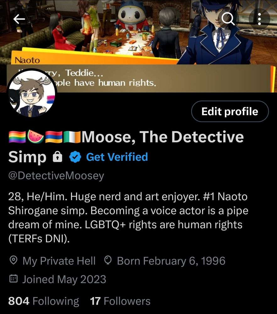 Moose, The Detective Simp