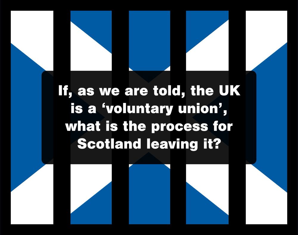 Posted along the question- if the UK is a voluntary union, what is the process for Scotland leaving it?
