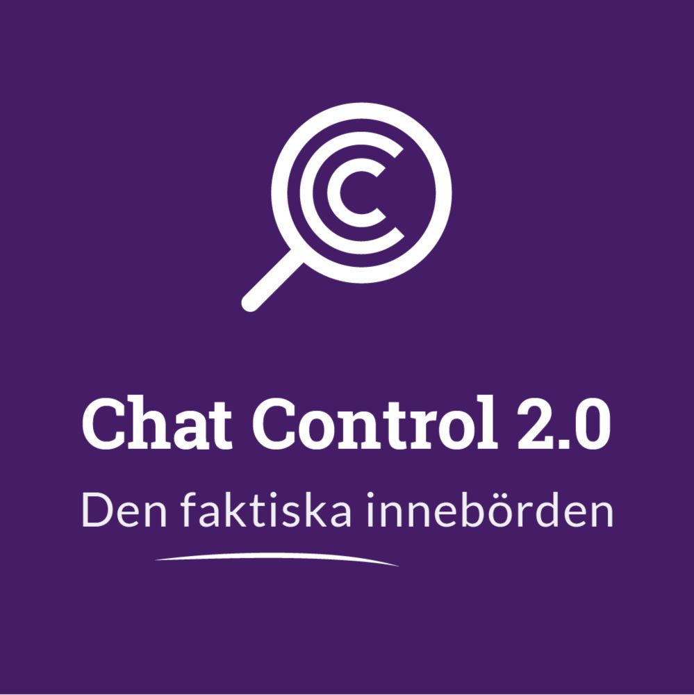 Rapporterat om Chat Control 2.0