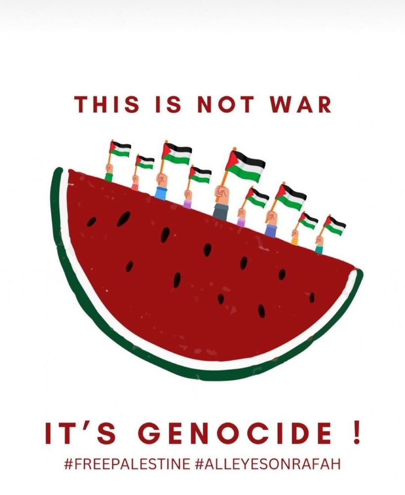 This is not a war. It’s genocide. #FreePalestine #AllEyesOnRafah 