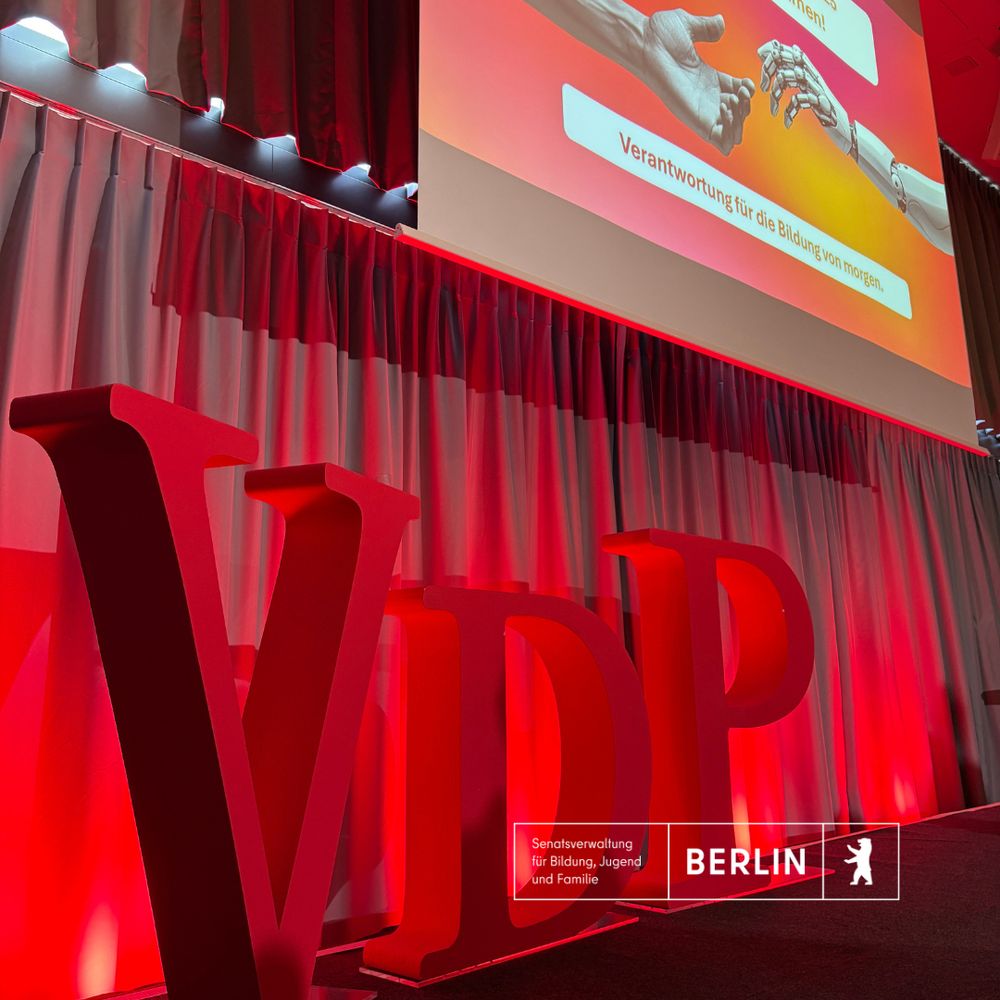 Logo VDP auf der Bühne