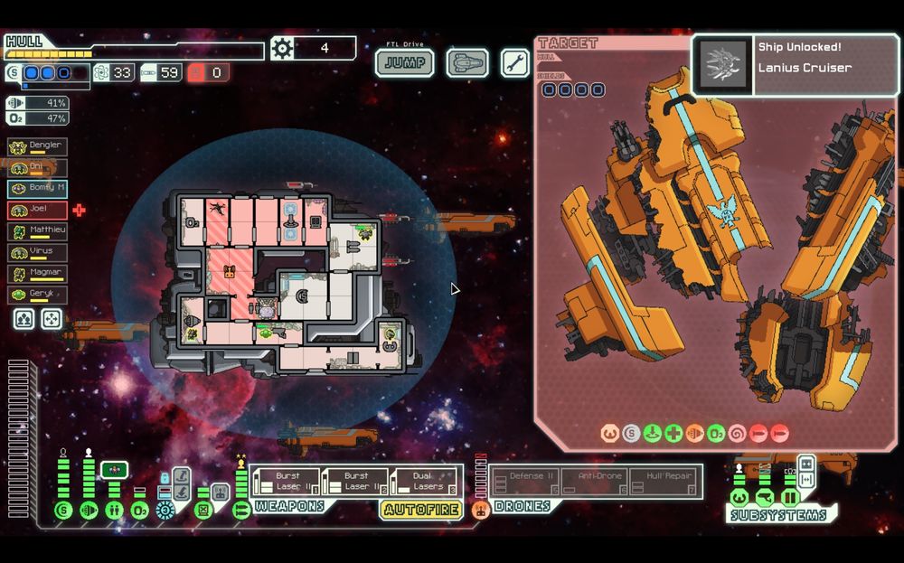 Screenshot of FTL.