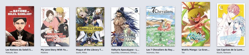 Capture d'écran de mes achats numériques du mois de mars 2025.