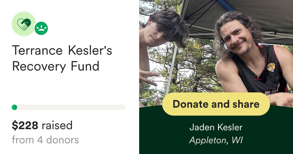 Funds from this page go directly towards helping my dad, Terrance Kesler, stay alive a… Jaden Kesler needs your support for Terrance Kesler's Recovery Fund