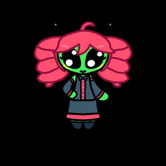 kasane teto as an alien