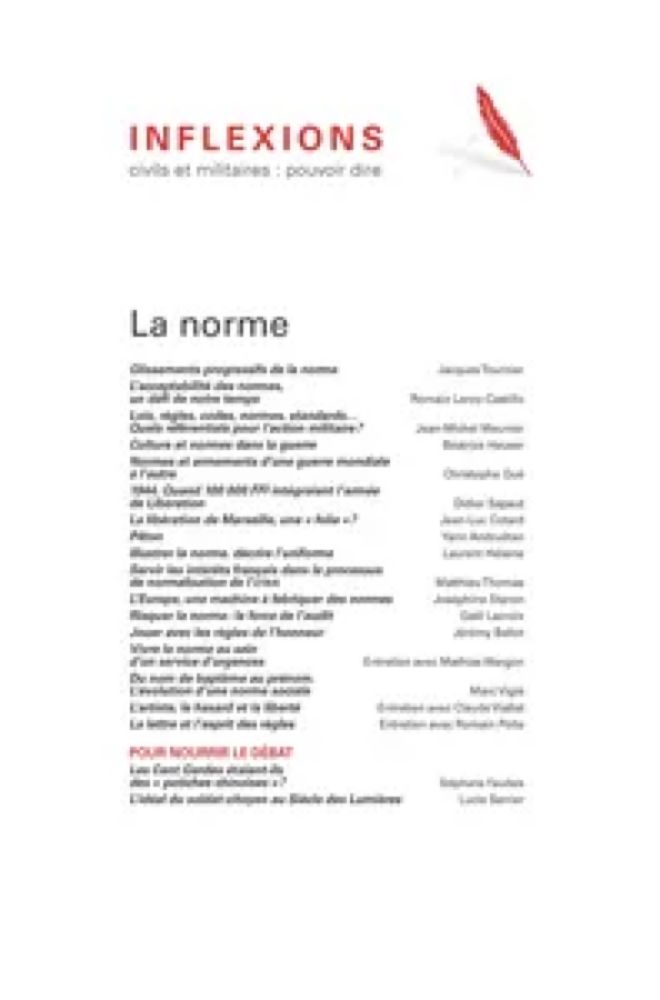 Illustrer la norme. Décrire l’uniforme