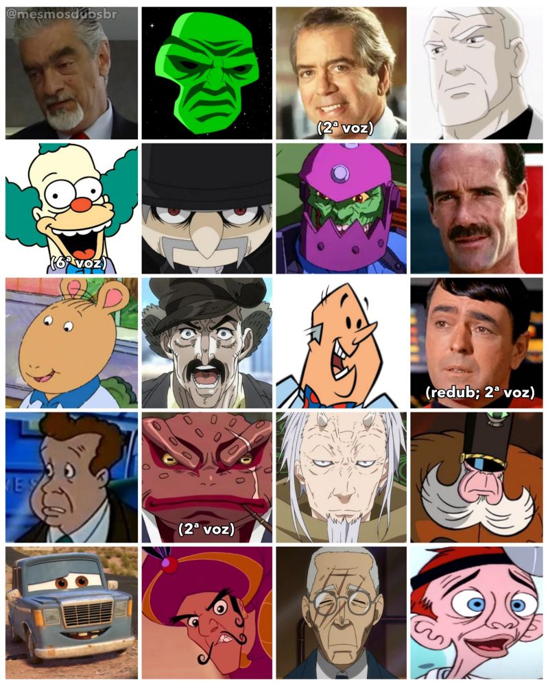 Mais trabalhos em dublagem de Carlos Seidl:

- Lorenzo Mascarô (Rebelde)
- Bellicus (Ben 10)
- Perry White (Lois e Clark: As Novas Aventuras do Superman; 2ª voz)
- Cavaleiro Branco (Mutante Rex)
- Krusty (Os Simpsons; 6ª voz)
- Mosquito (Soul Eater)
- Mandíbula (Mestres do Universo: Salvando Eternia)
- Michael Newman (S.O.S Malibu)
- Sr. Read (Arthur)
- Roses (JoJo Bizarre's Adventure: Stardust Crusaders)
- Pops (Johnny Bravo)
- Montgomery Scott (Star Trek; redublagem - 2ª voz)
- Doyle (O Maskara)
- Gamabunta (Naruto Shippuden)
- Hakurou (That Time I Got Reincarnated As A Slime)
- General Modula (Titã Simbionico)
- Otis (Carros 2)
- Principe Achmed (Aladdin)
- Soichiro Hague (Fire Force)
- Doutor Lelê (O Novo Pica-Pau)