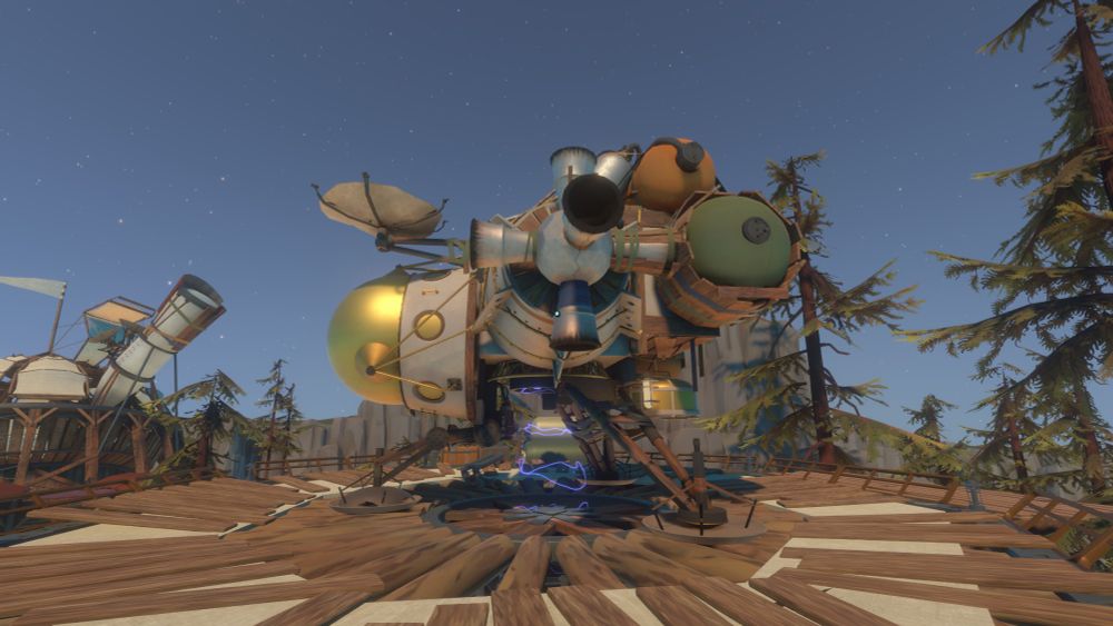 The spaceship from the game Outer Wilds