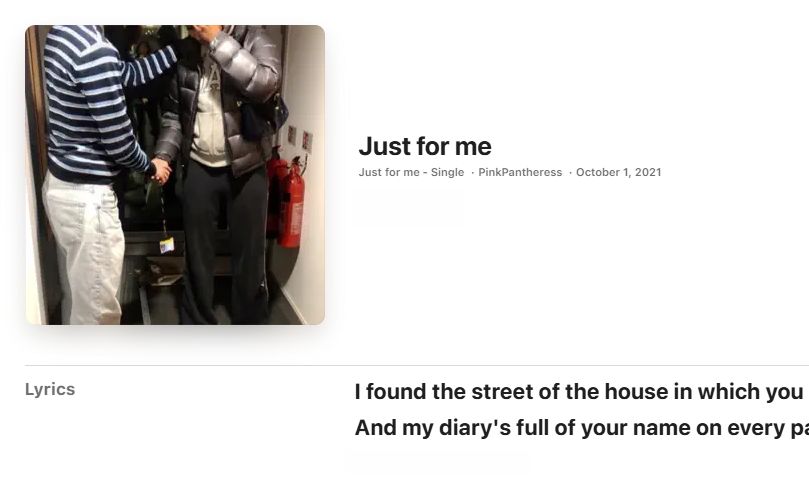 PinkPantheress - Just for me