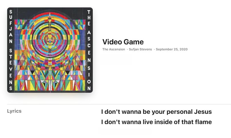 Sufjan Stevens - Video Game