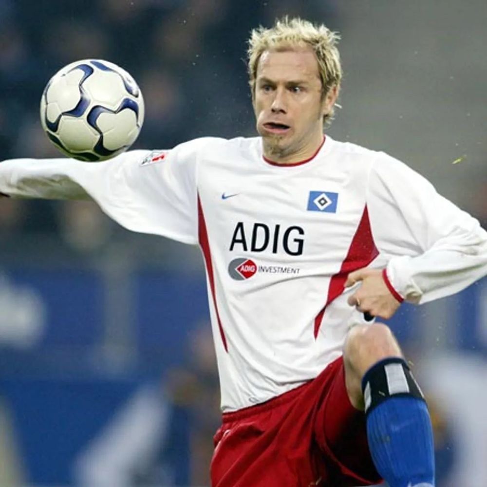 Sergej Barbarez im HSV Trikot