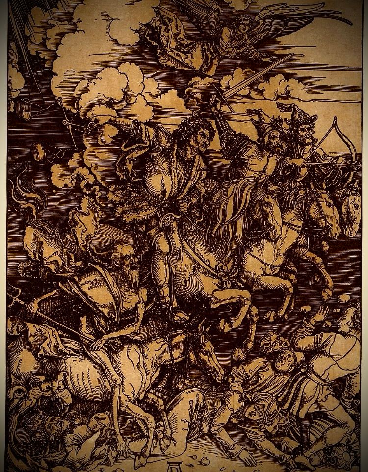 Four Horsemen of the Apocalypse
by Albrecht Dürer