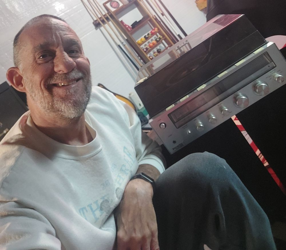 Me at 61, saying goodbye, from one old faithful rocker to another. Rock on in peace!